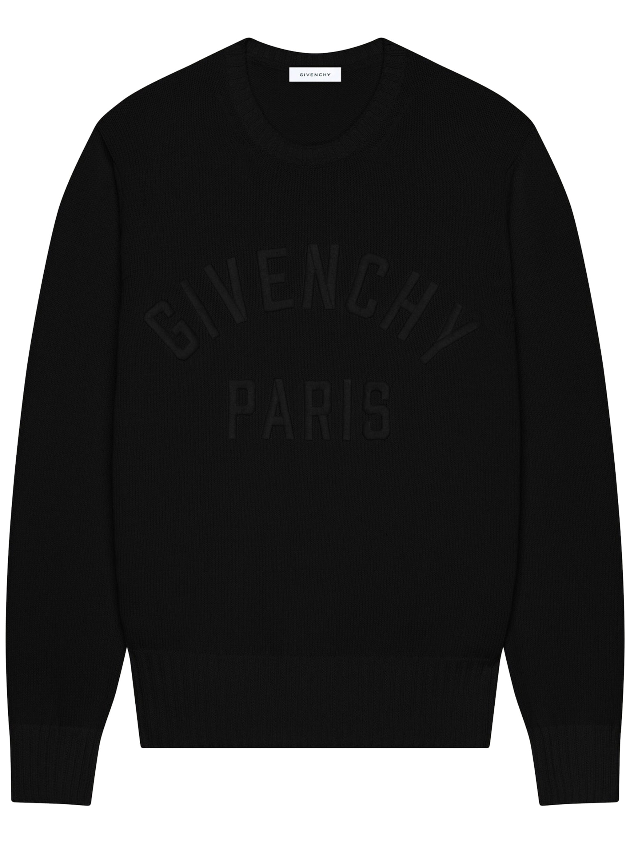 Crew Neck Sweater Black Maglia