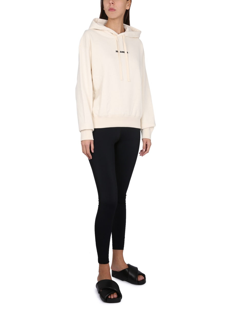 Leggings With Logo Black Polyamide Trousers
