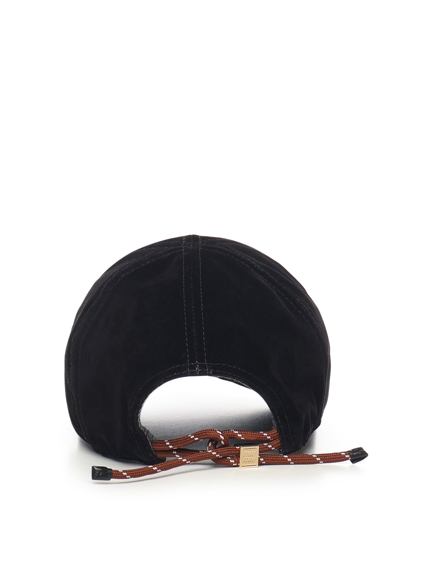 Miu Hats Black/tobacco Cotton