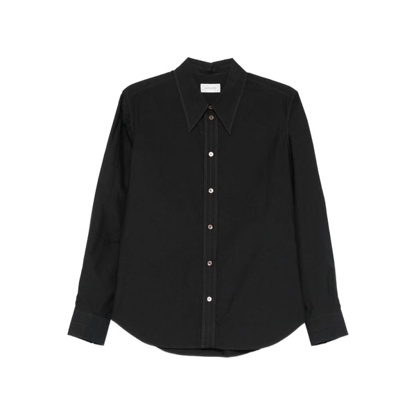 Shirt Silk-Cotton Black