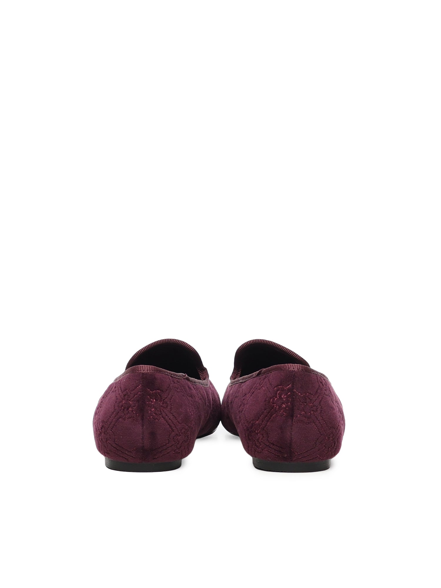 V° 73 Flat shoes Bordeaux Polyester