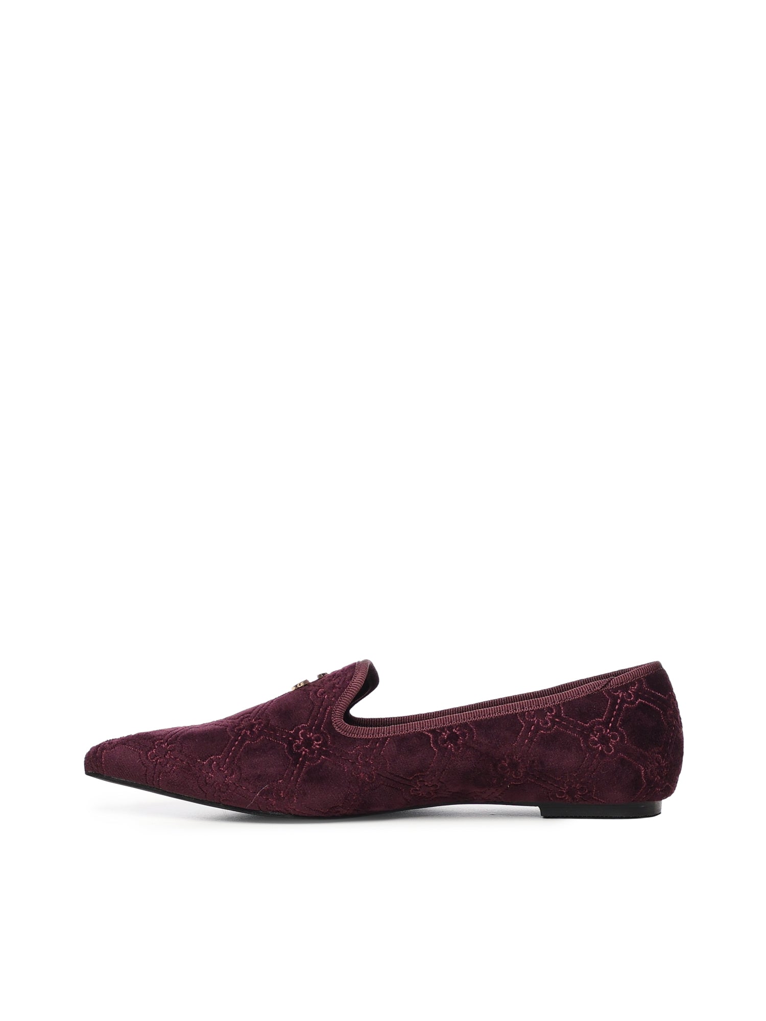 V° 73 Flat shoes Bordeaux Polyester
