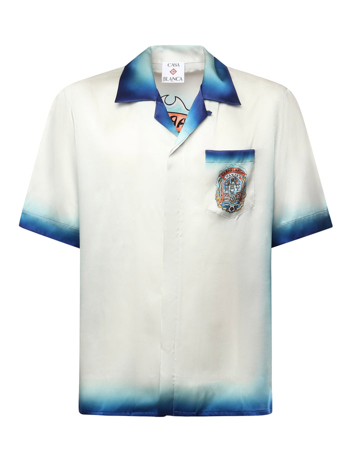 Casablanca Shirts White Silk