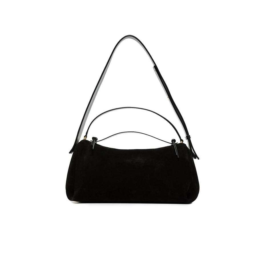 Shoulder Bag Scorpius Black Leather