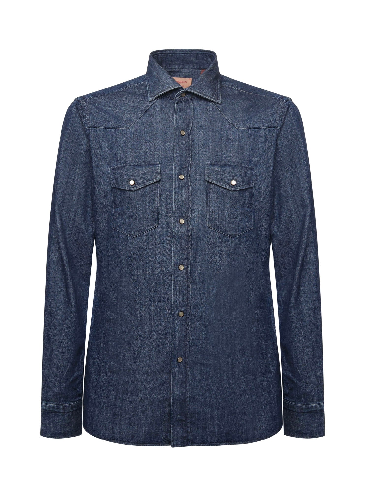 BORRIELLO NAPOLI Shirts Blue Cotton
