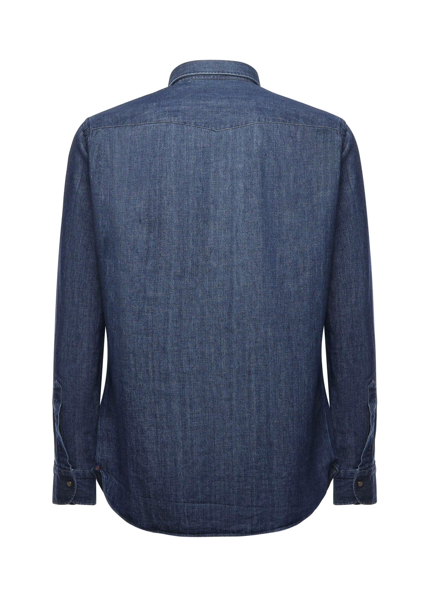 BORRIELLO NAPOLI Shirts Blue Cotton