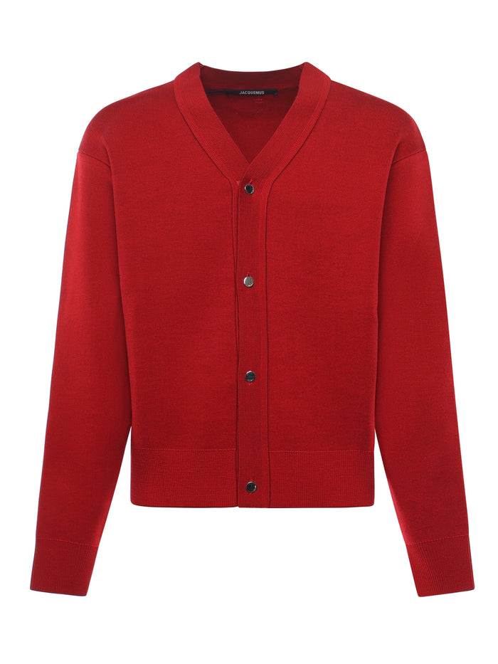 Jacquemus Sweaters Multi Red Merino Wool