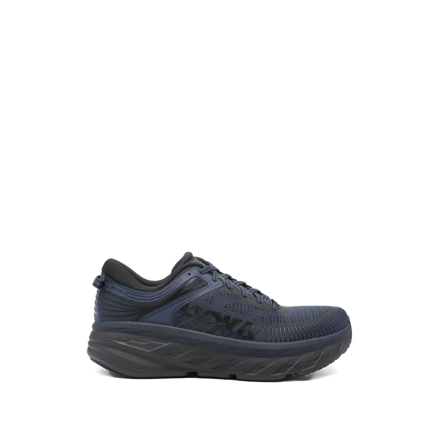 Sneaker Blue And Black Blue/black Sole Rubber: 100. Trainers