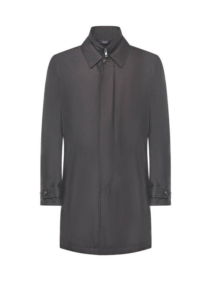 Fay Coats Black Polyester
