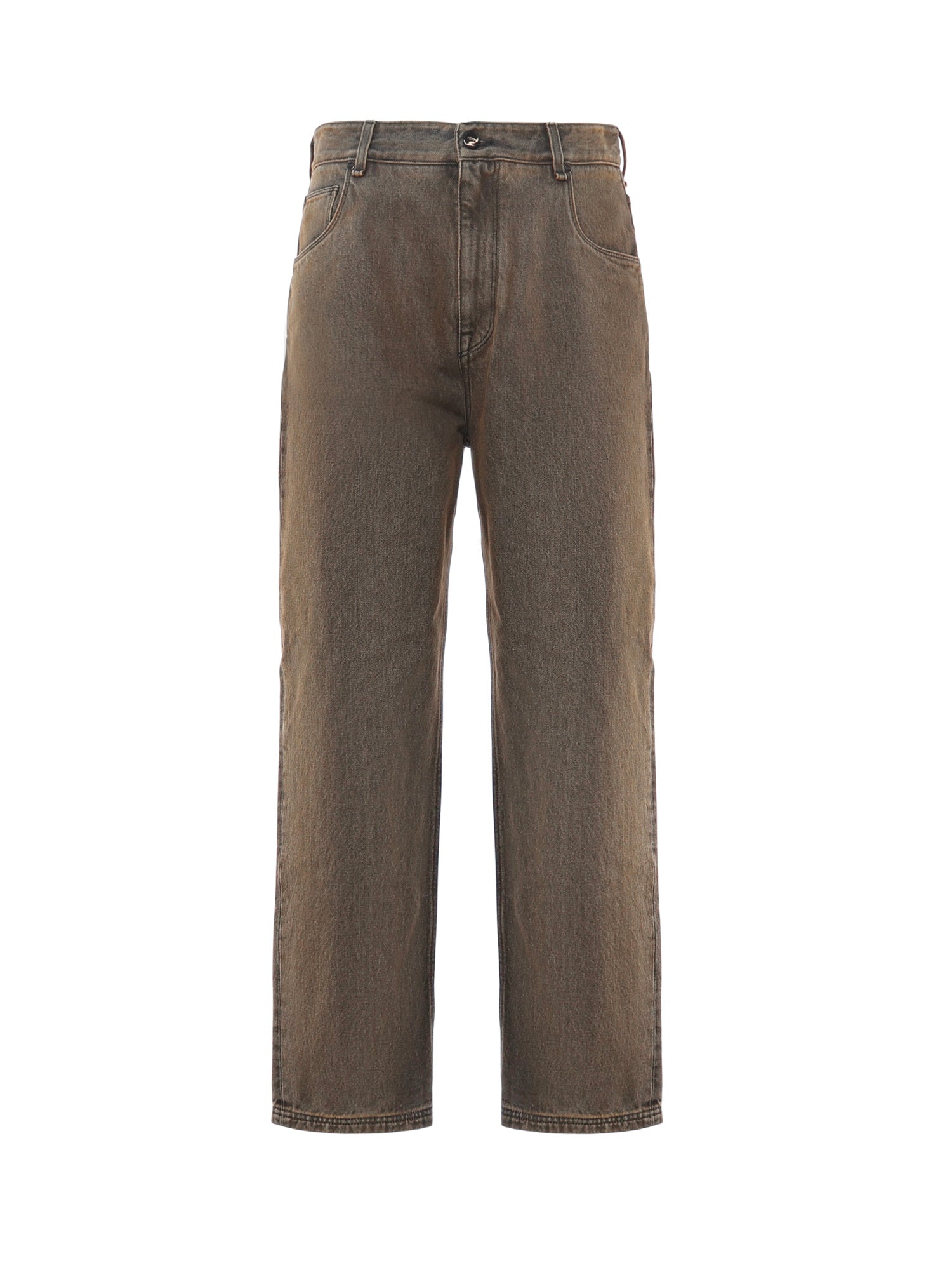 Fendi Jeans Grey Cotton