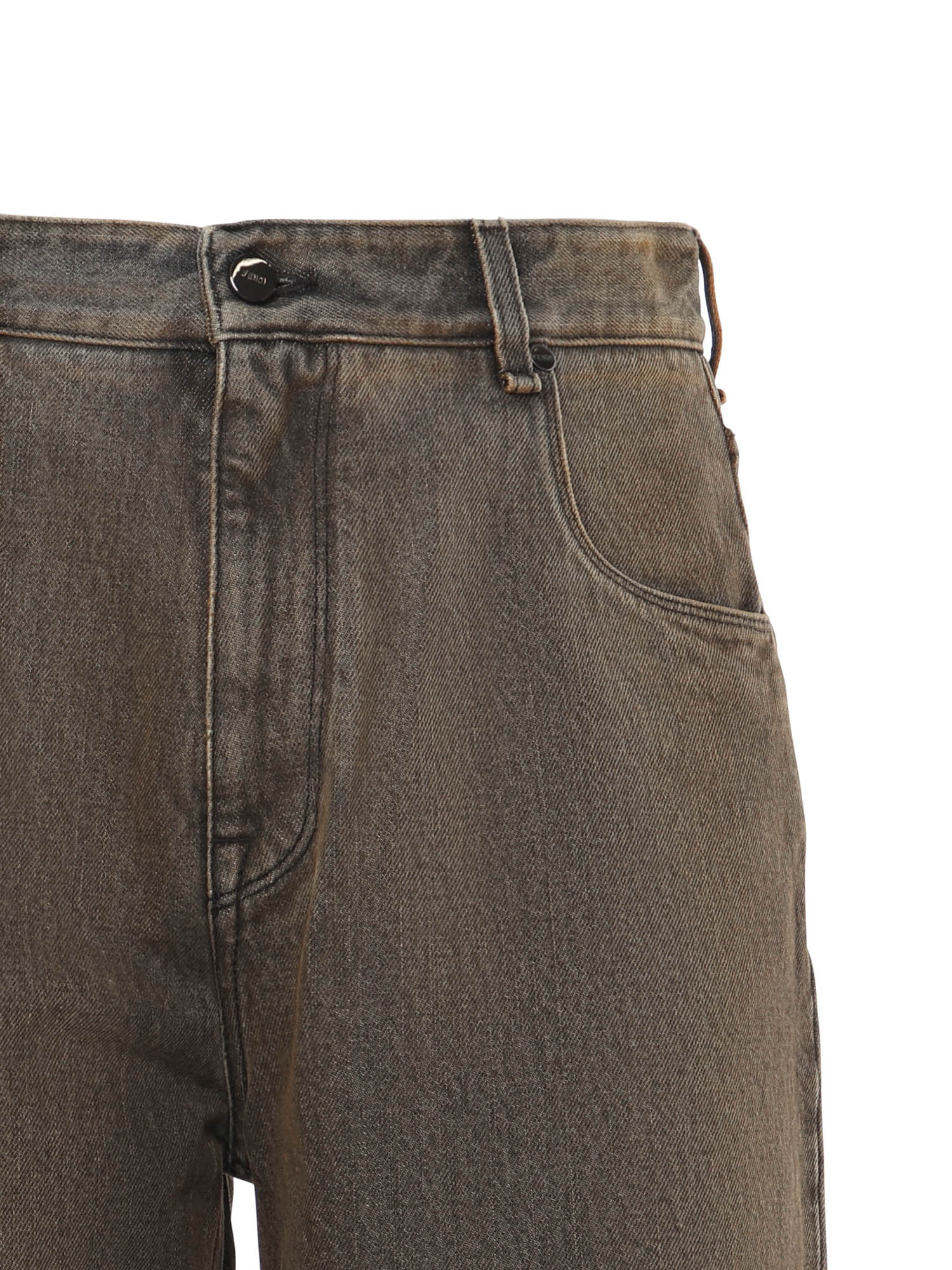 Fendi Jeans Grey Cotton