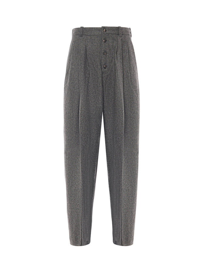 Jacquemus Rtw Grey Virgin Wool