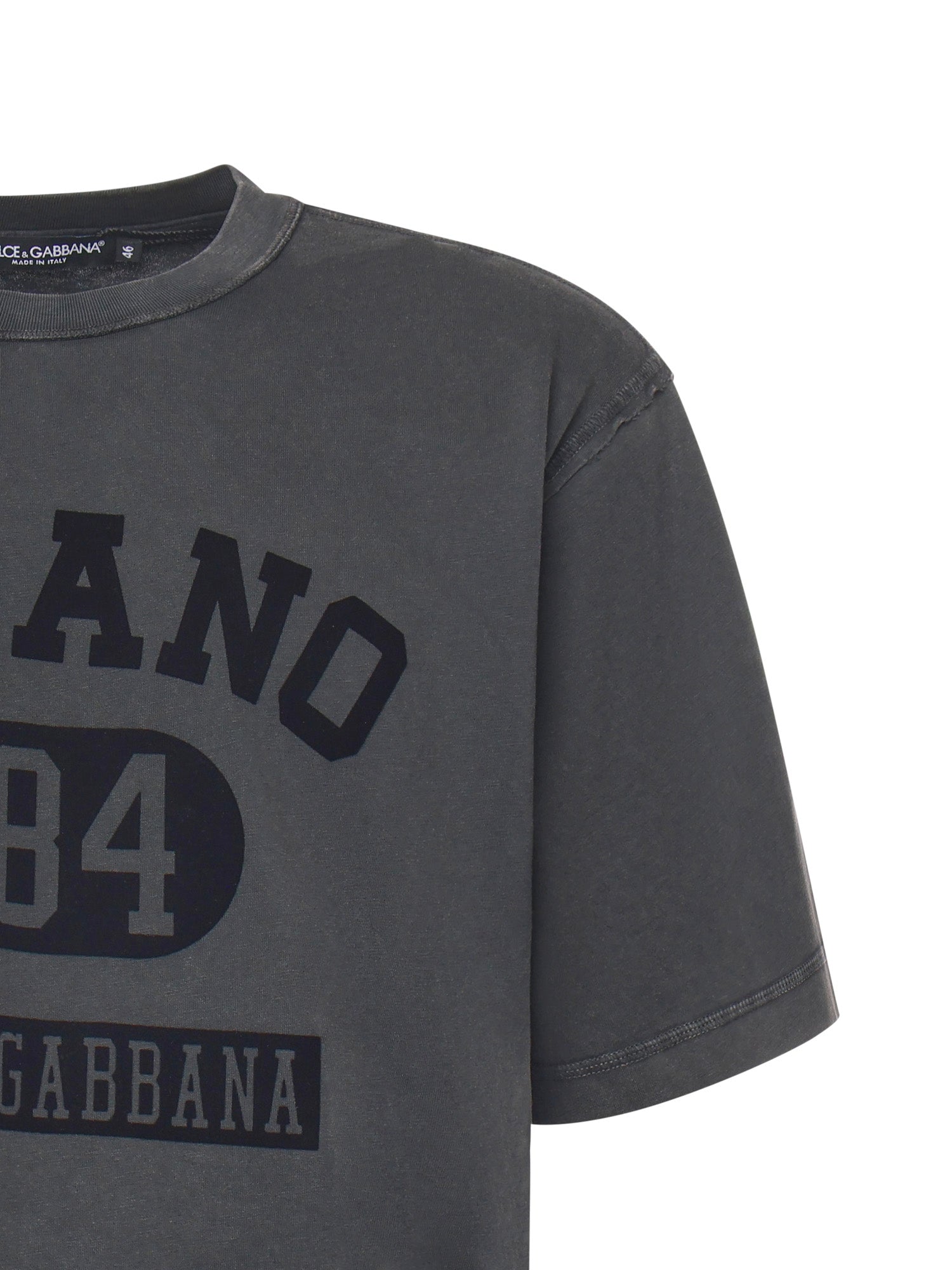 Dolce & Gabbana T-shirts and Polos Black Cotton