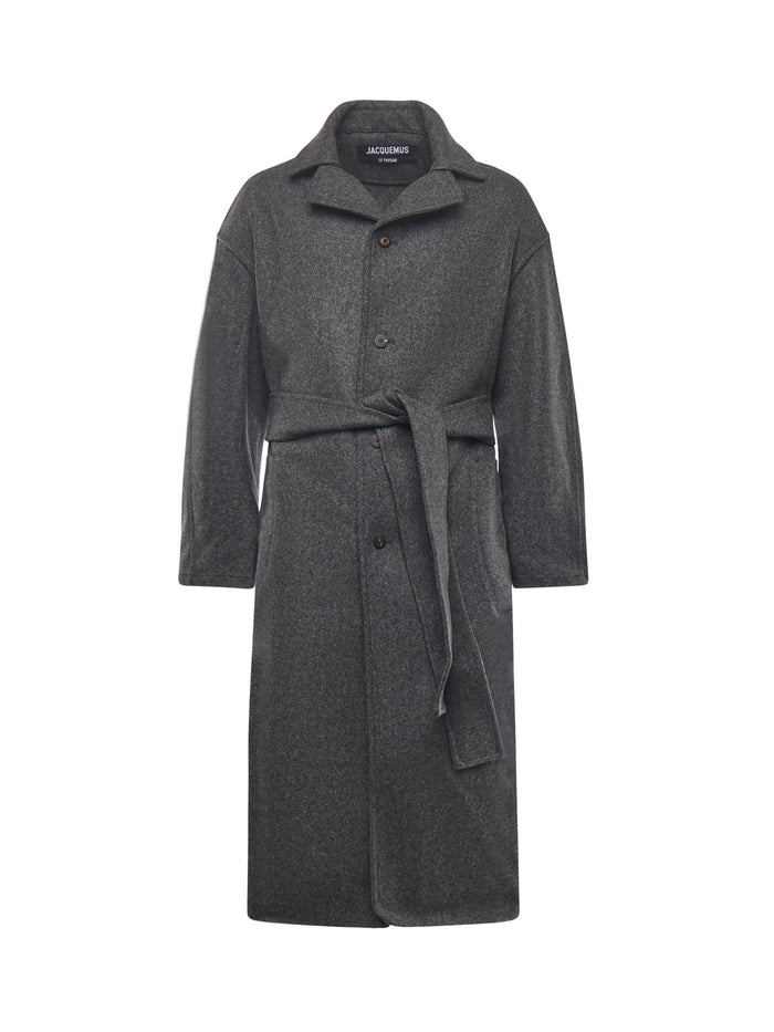 Jacquemus Coats Grey Virgin Wool