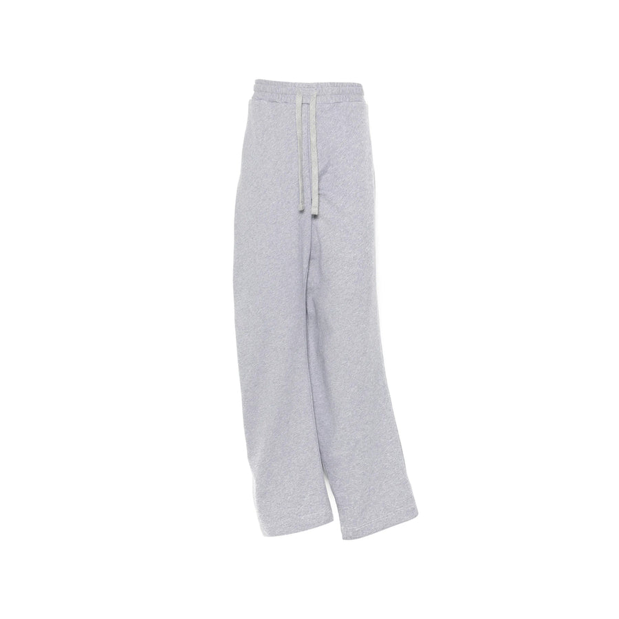 Drawstring Track Pants Grey Organic Cotton