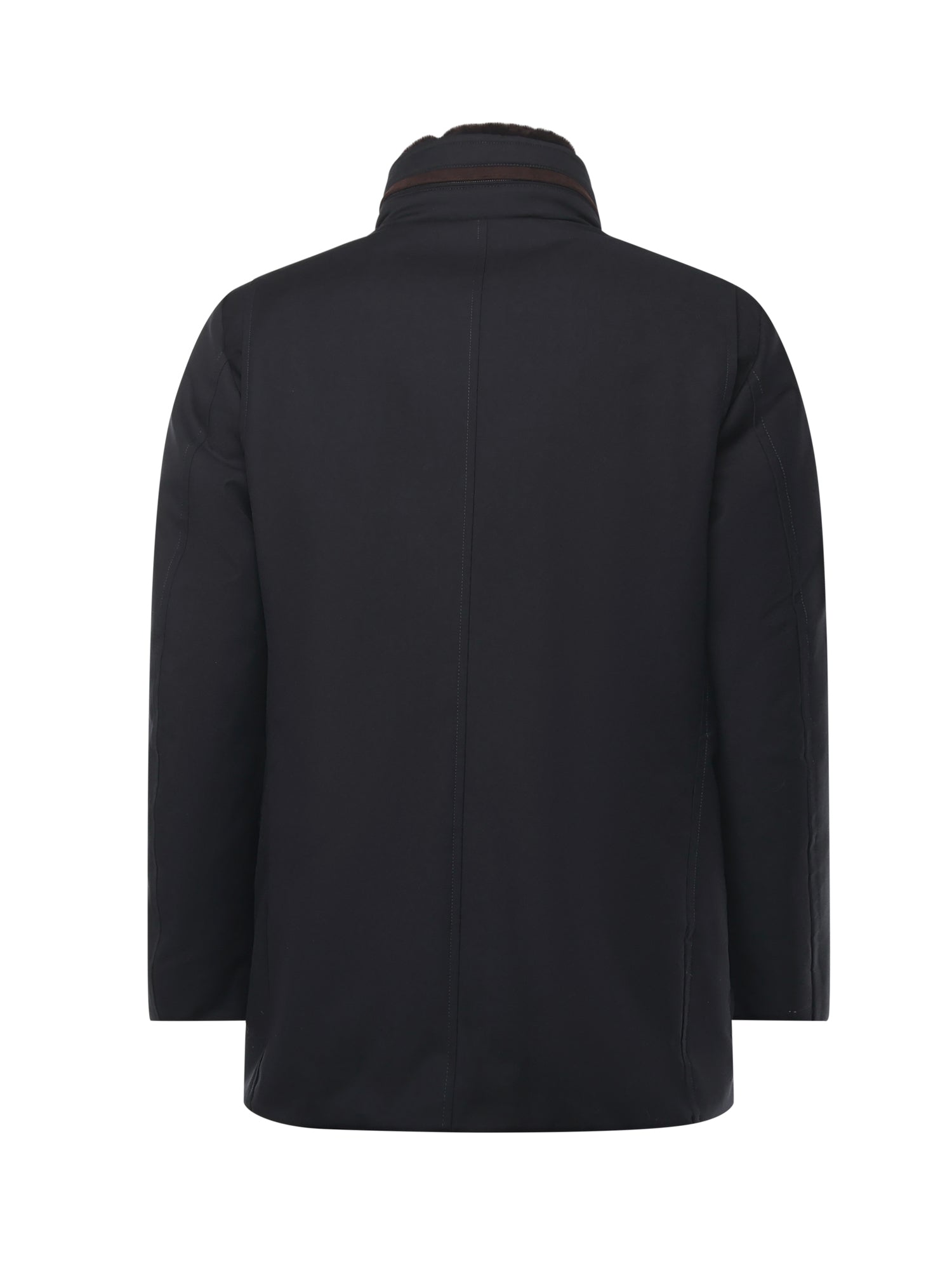 Moorer Coats Blue Polyester