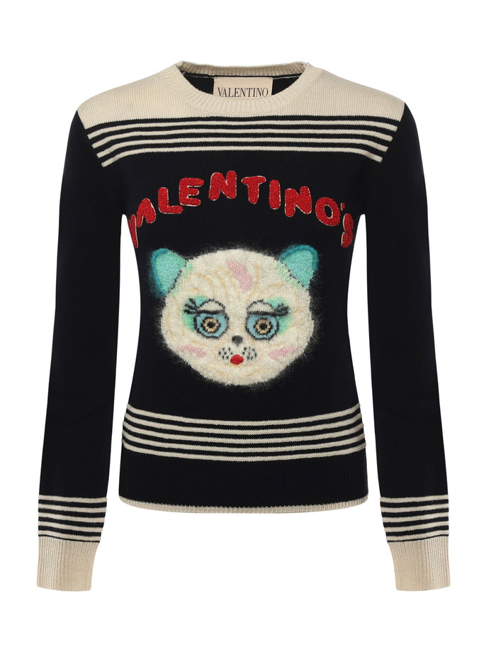 Valentino Garavani Sweaters Multicolour Virgin Wool