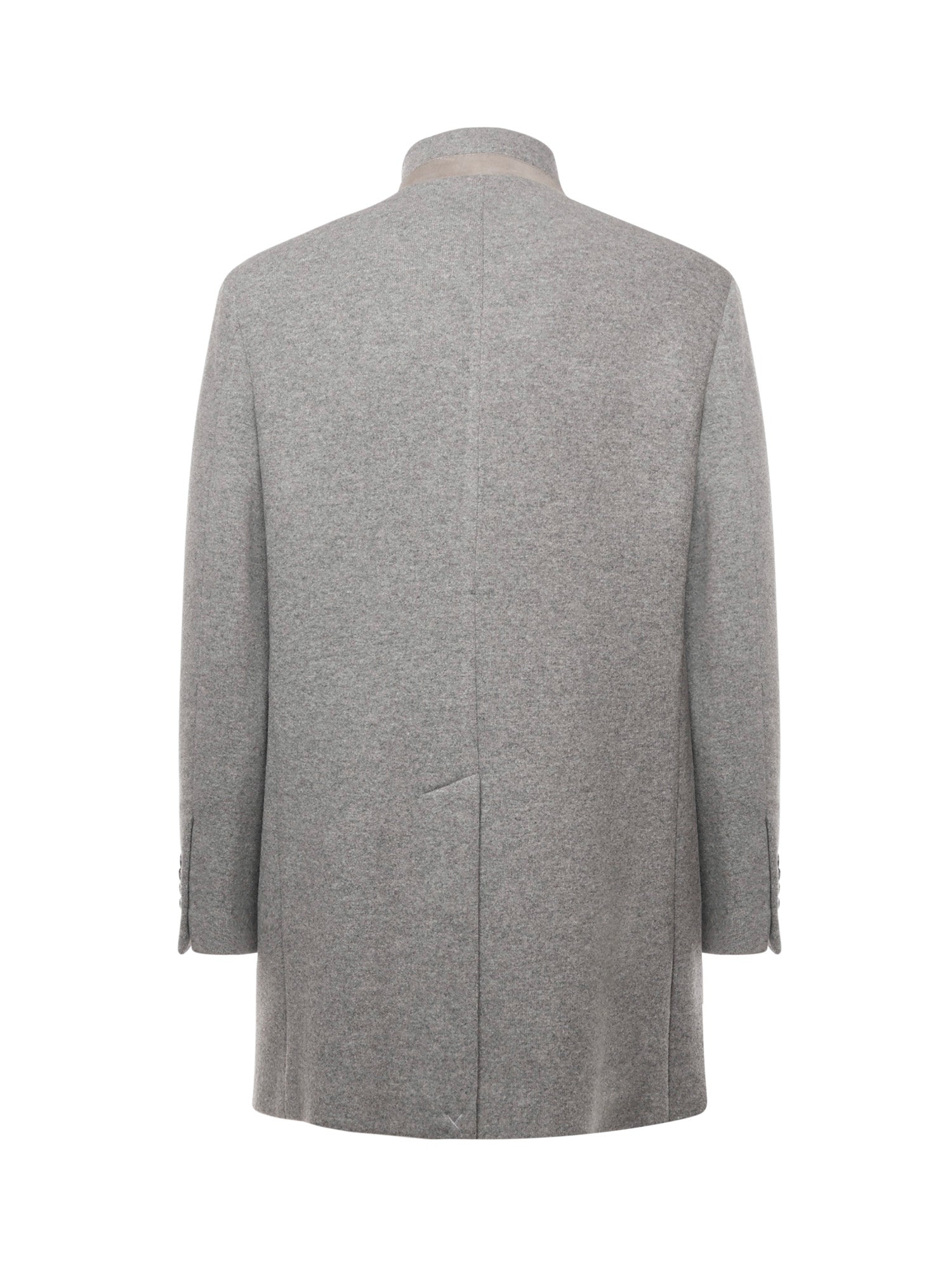 Fay Coats Grey Wool