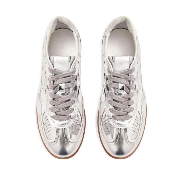 Sneakers Alohas Grey Calf Leather: 100