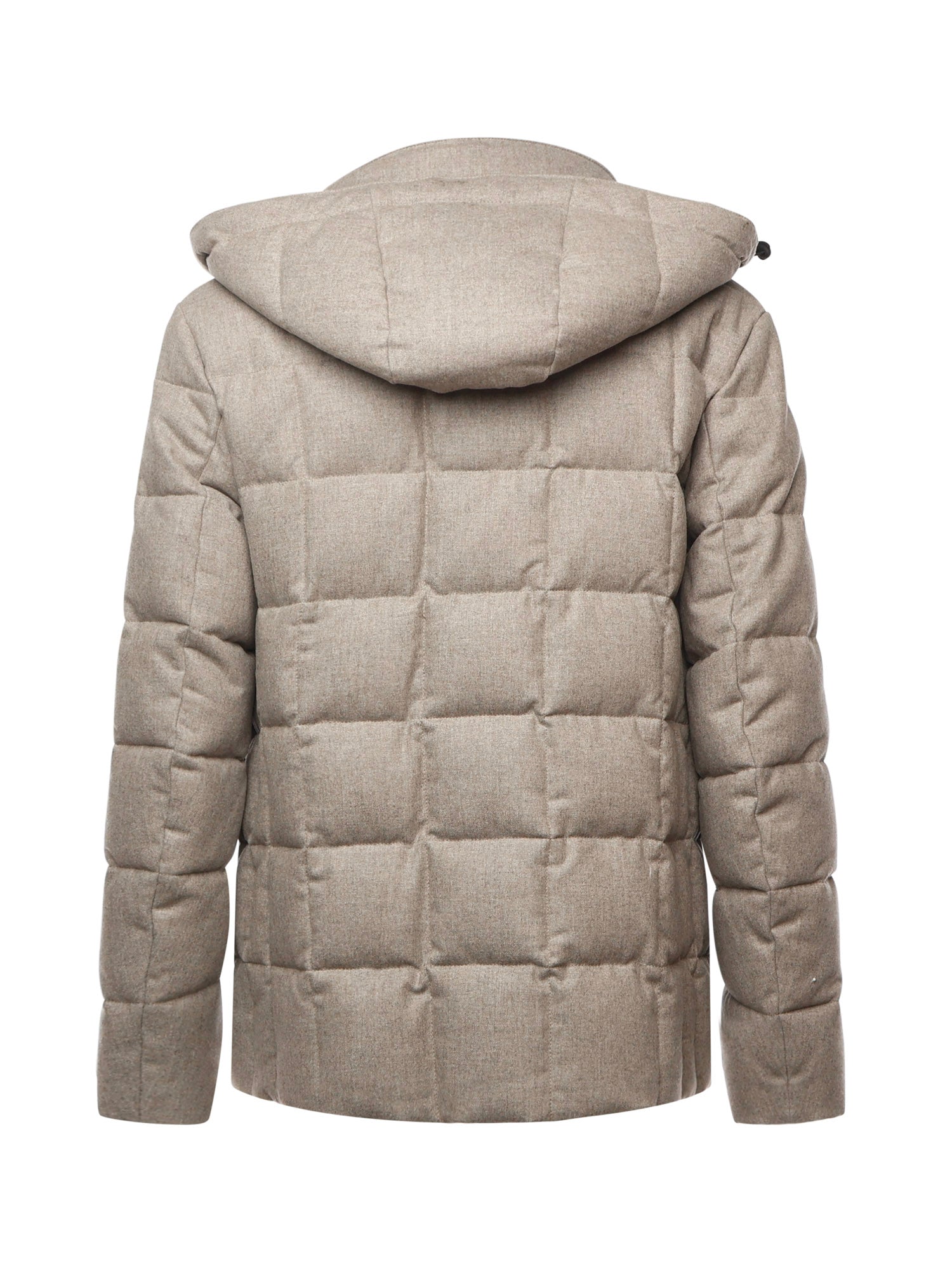 Fay Coats Beige Virgin Wool
