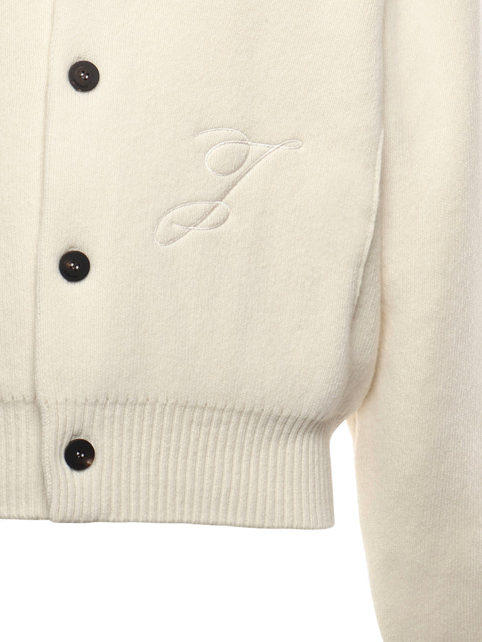 Jacquemus Sweaters Off-white Virgin Wool