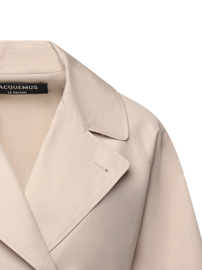 Jacquemus Coats Off-white Cotton