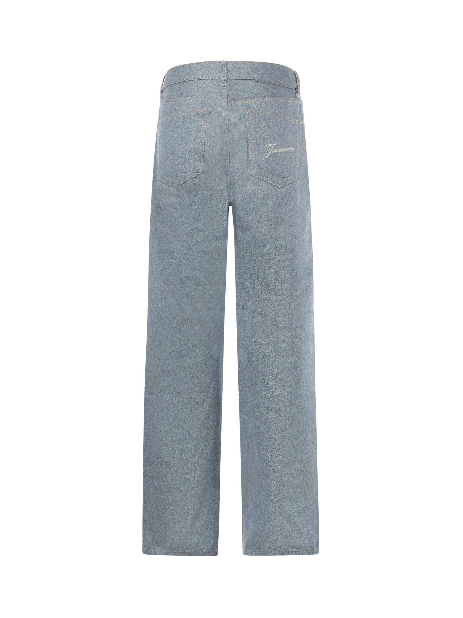 JACQUEMUS Jeans Blue Cotton
