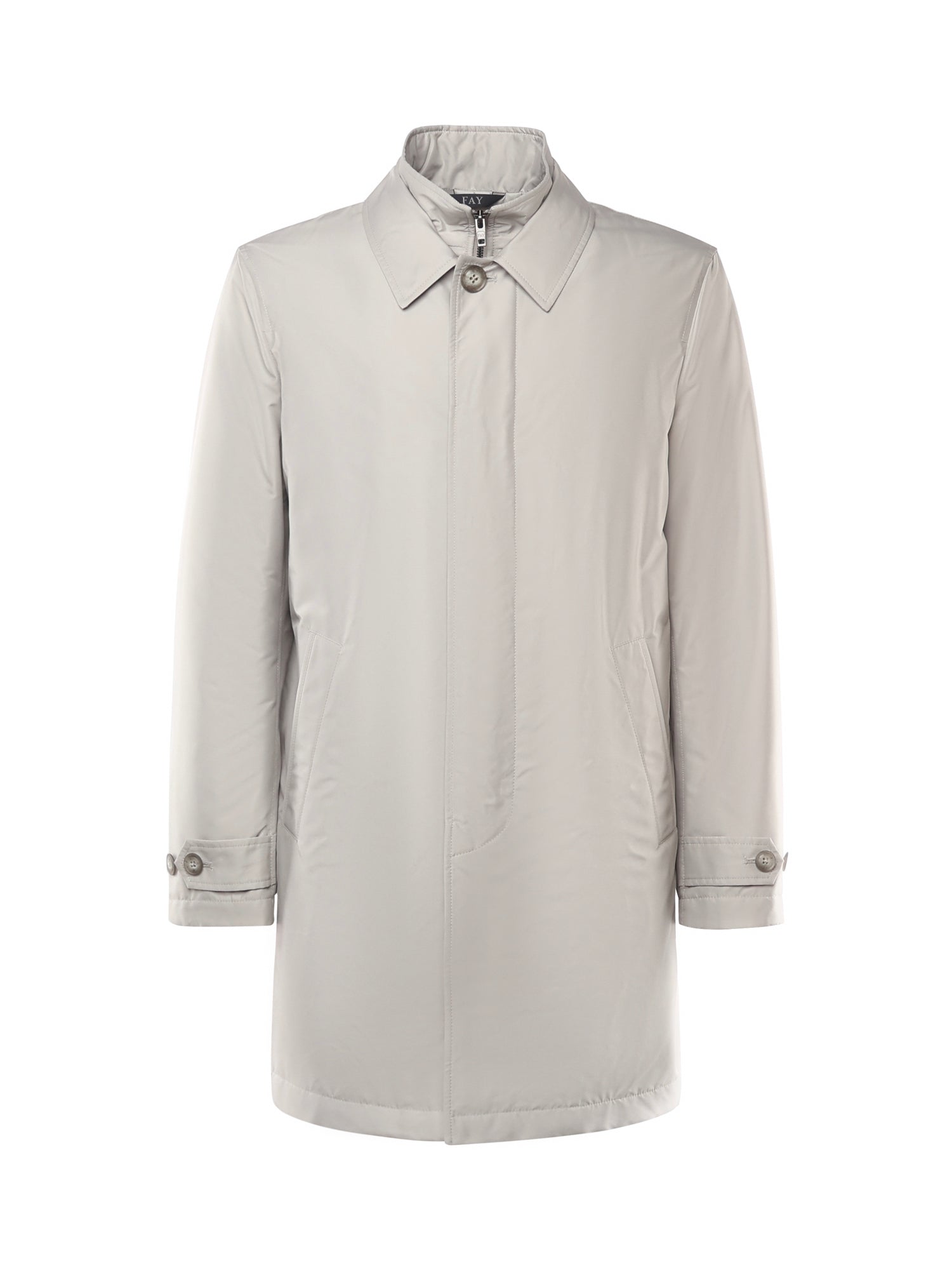 Fay Coats Beige Polyester