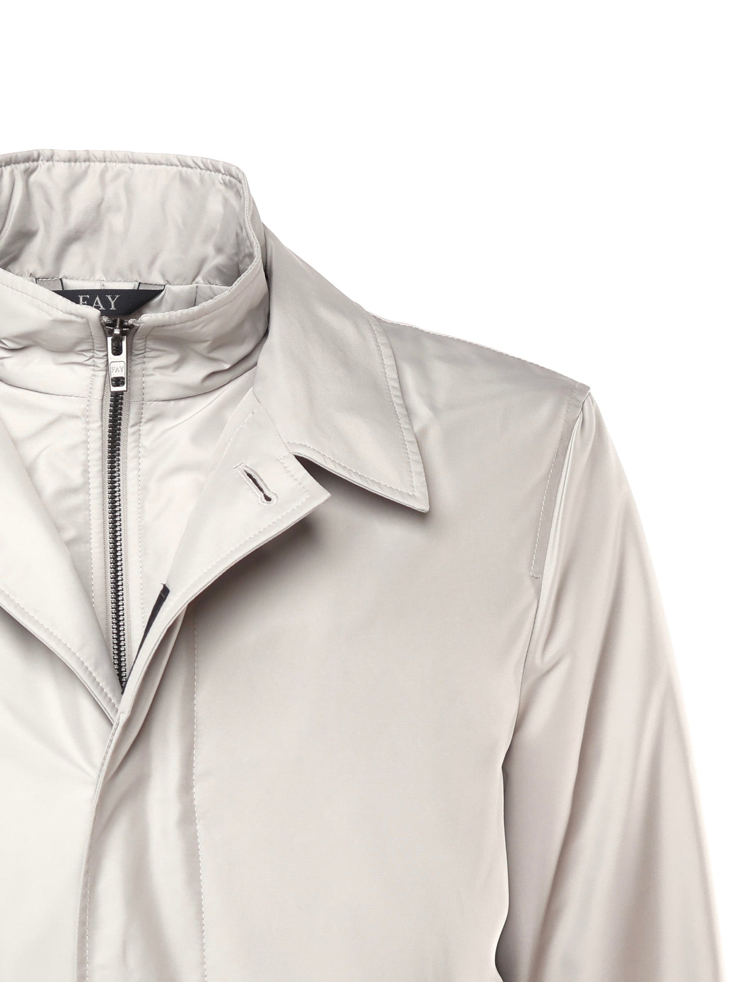 Fay Coats Beige Polyester