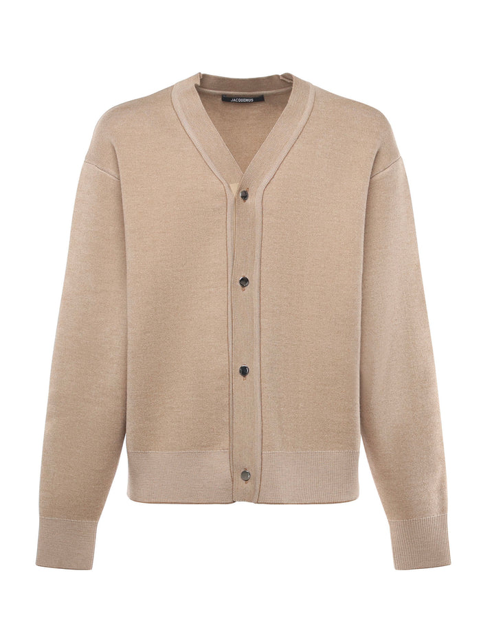 Jacquemus Sweaters Multi Beige Merino Wool