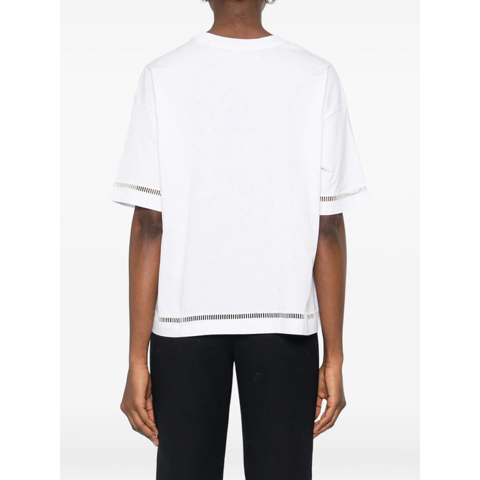 T-Shirt Vivetta White/blue Cotton: 100. T-shirts
