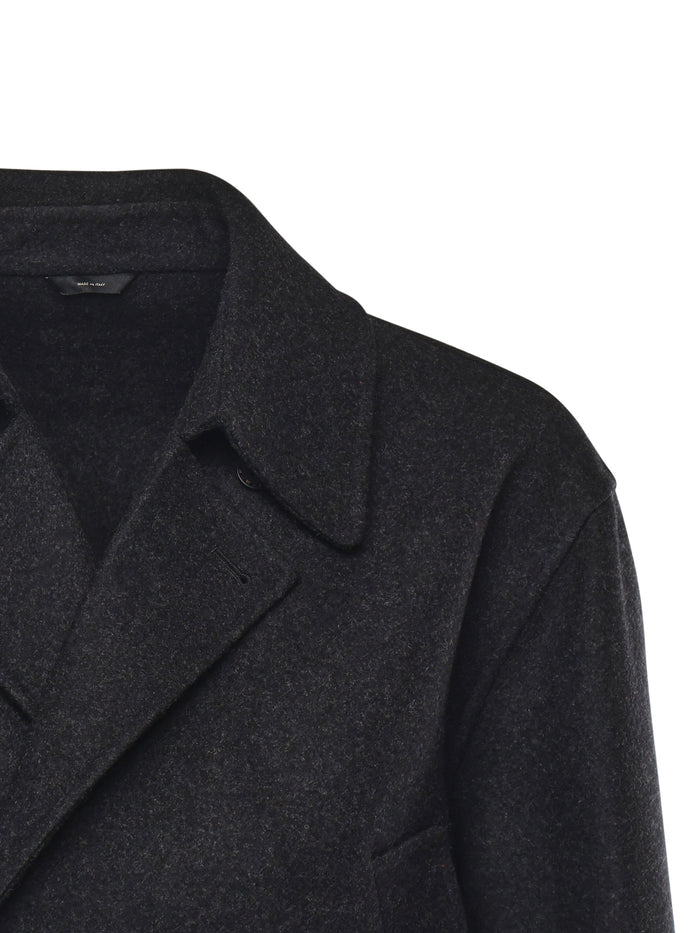 Fendi Coats Black Virgin Wool