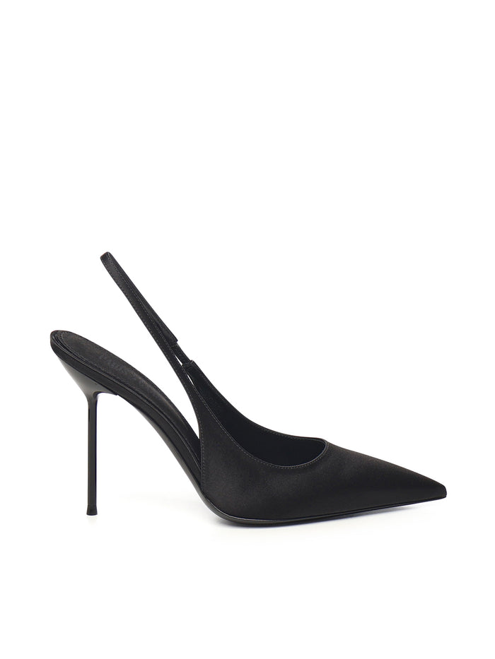 Paris Texas With Heel Black Viscose