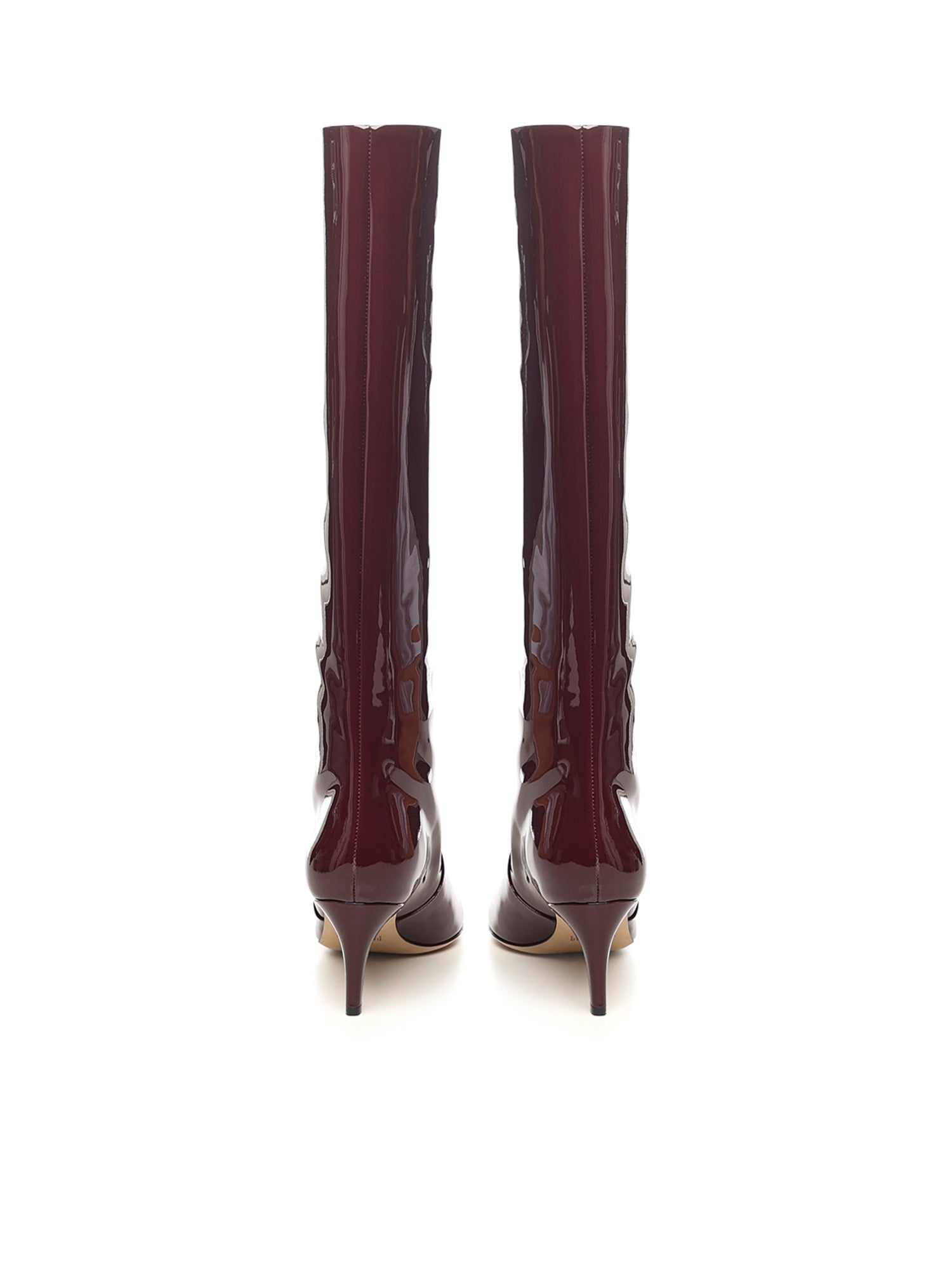 Paris Texas Boots Pinot Noir Patent Leather