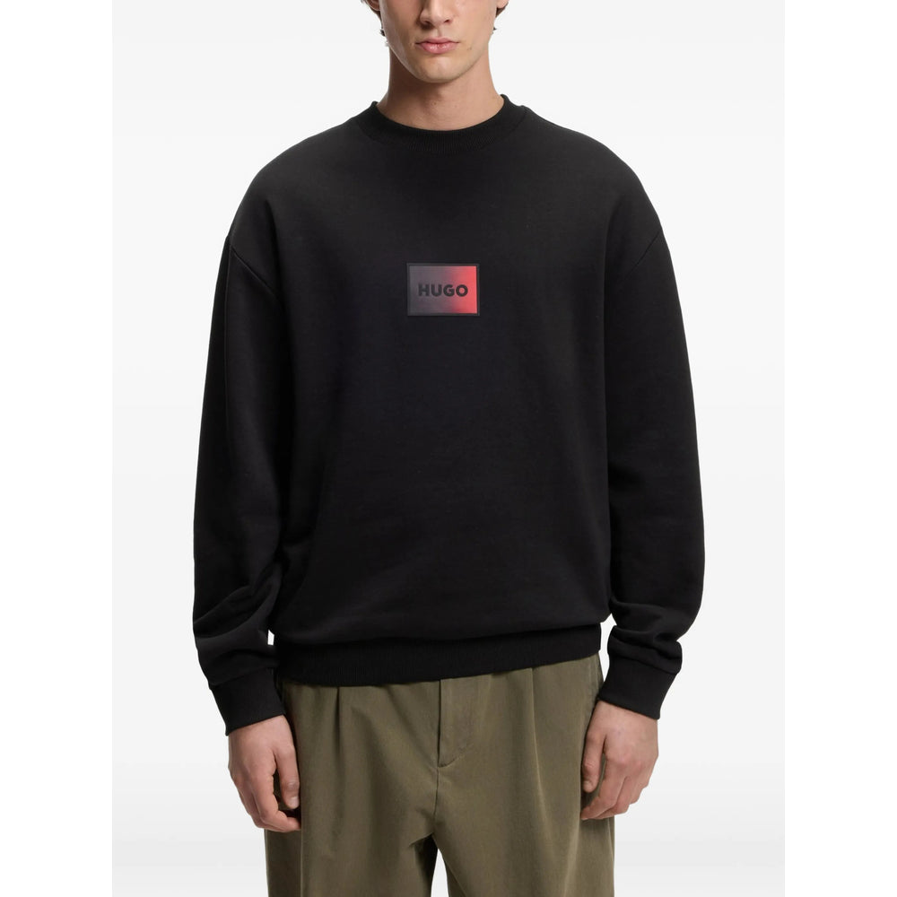 Sweatshirt Hugo Black Cotton: 100. Sweatshirts