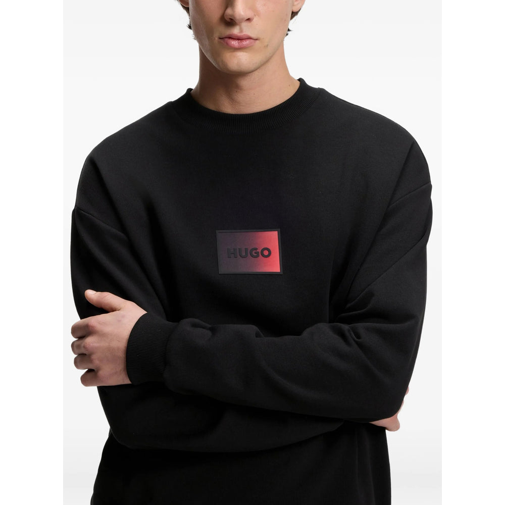 Sweatshirt Hugo Black Cotton: 100. Sweatshirts