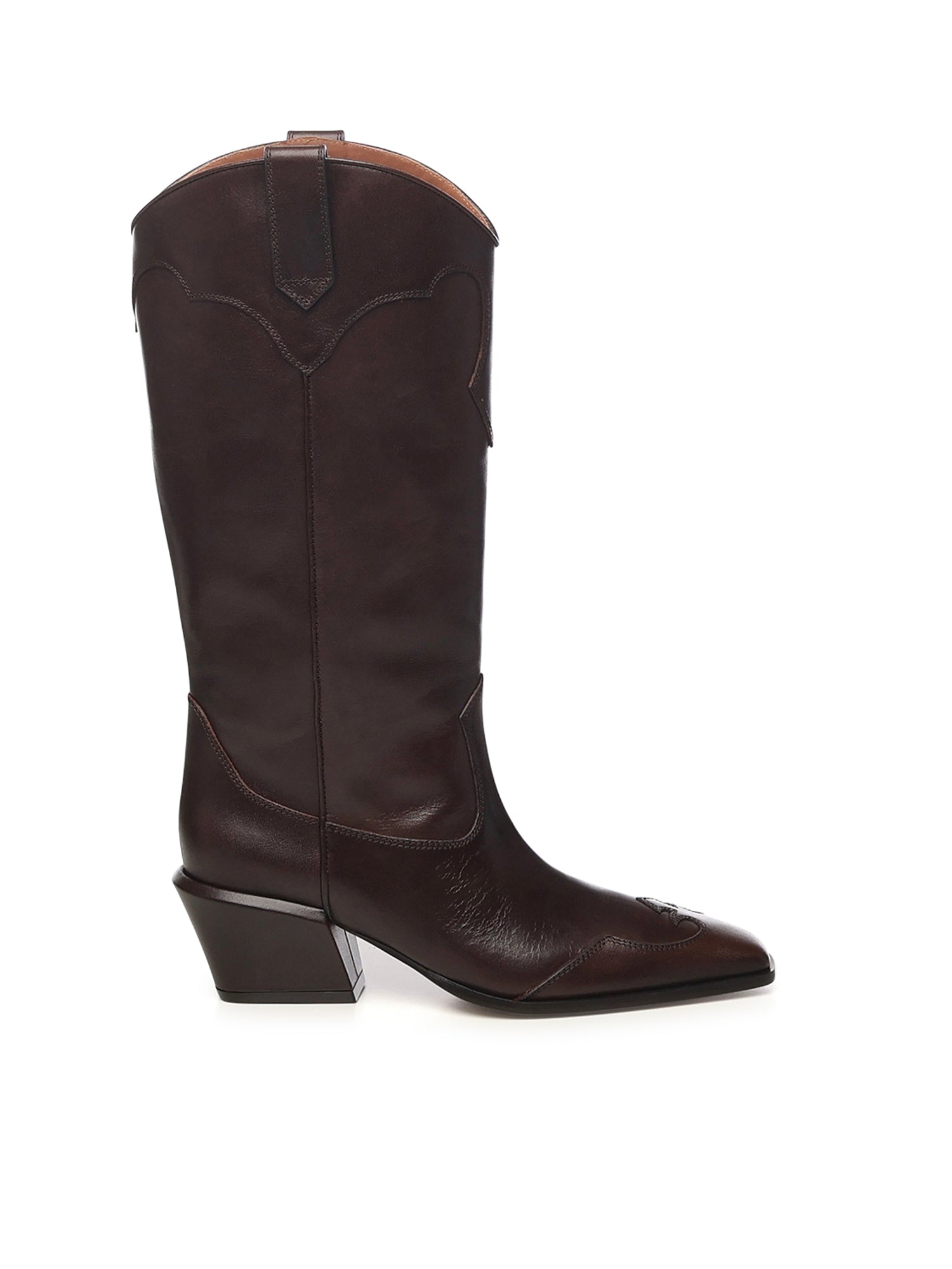 Paris Texas Boots Ebony Calfskin