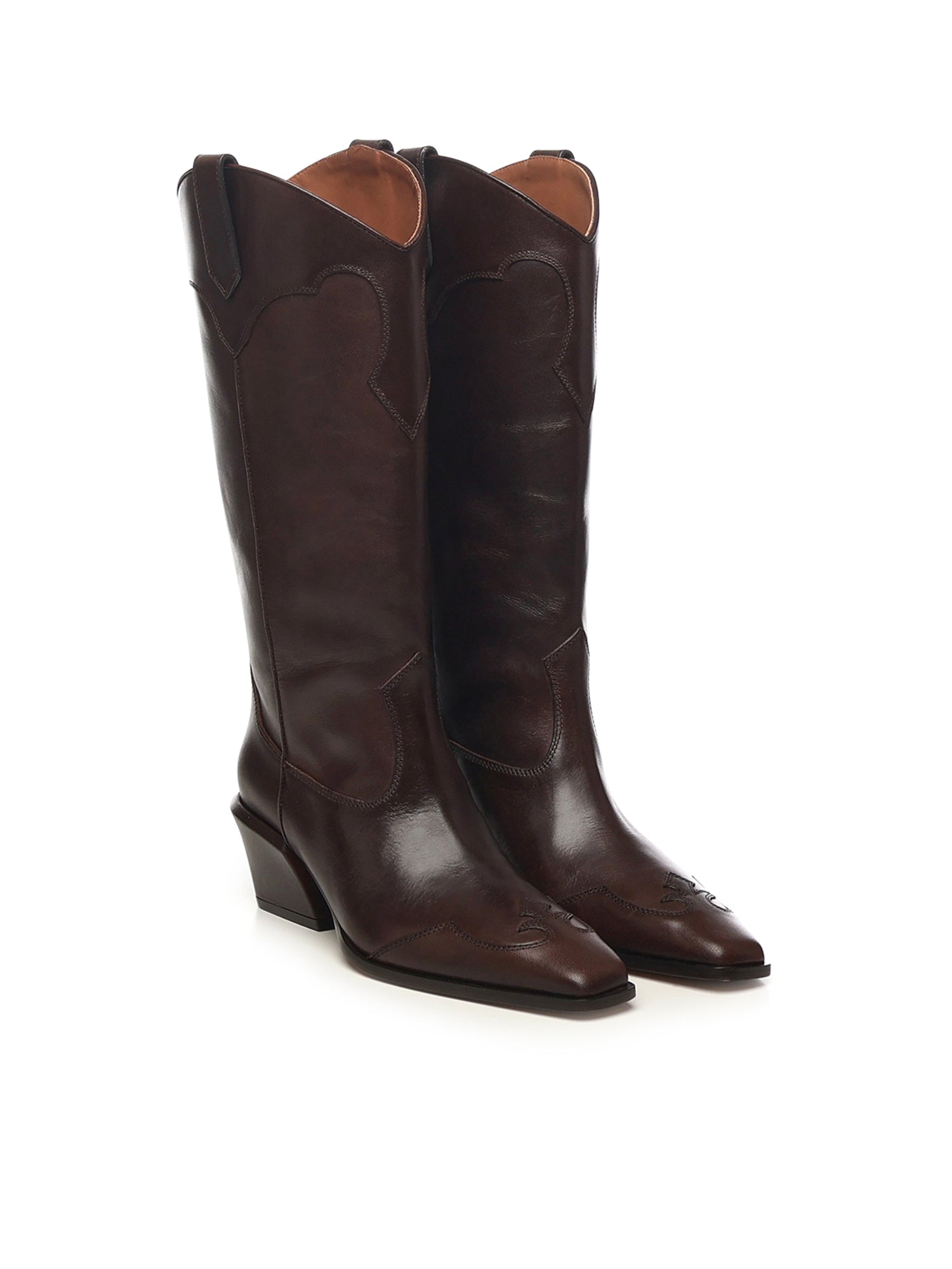 Paris Texas Boots Ebony Calfskin