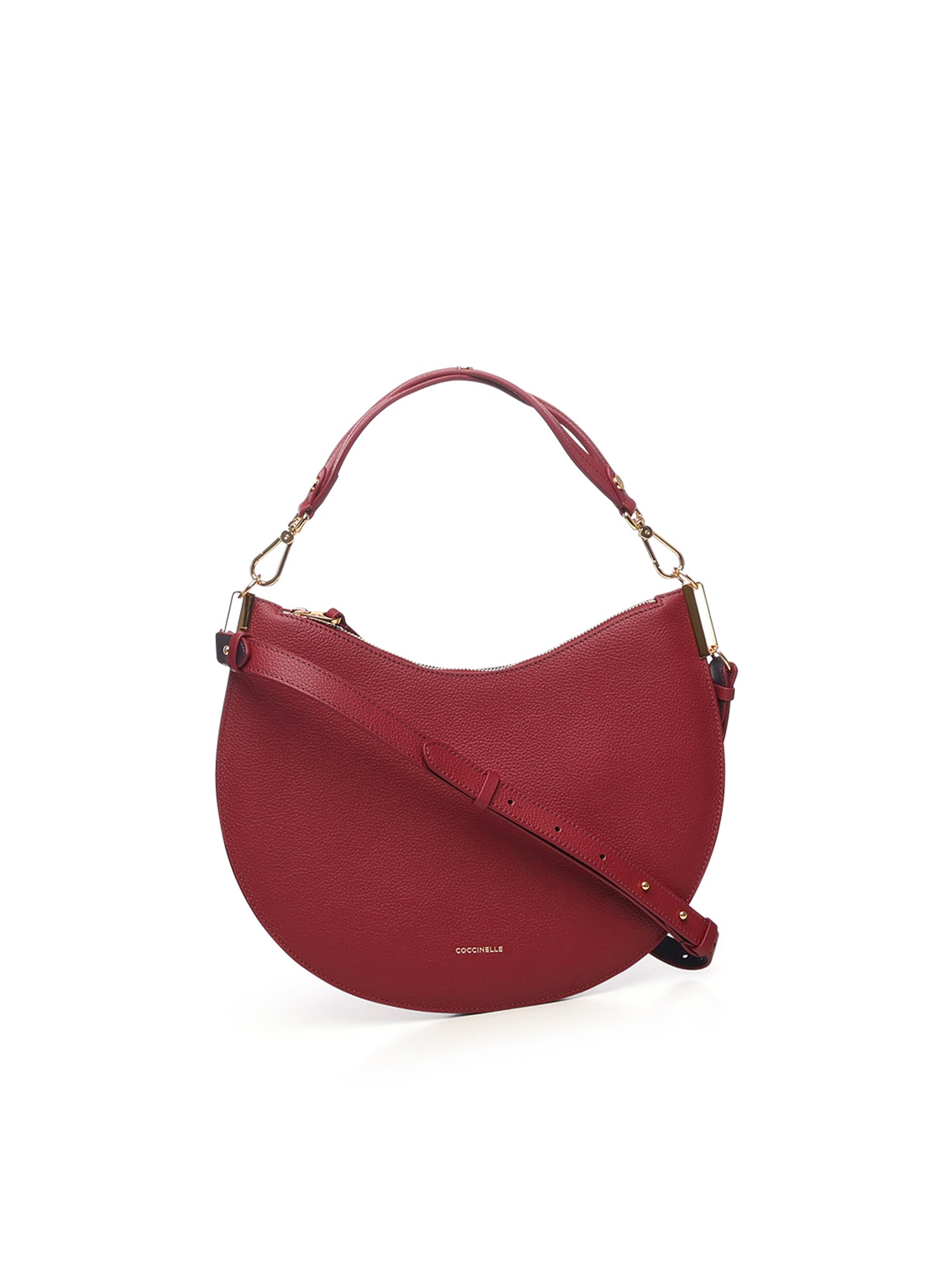 Coccinelle Bags Ribes/prune Cowskin