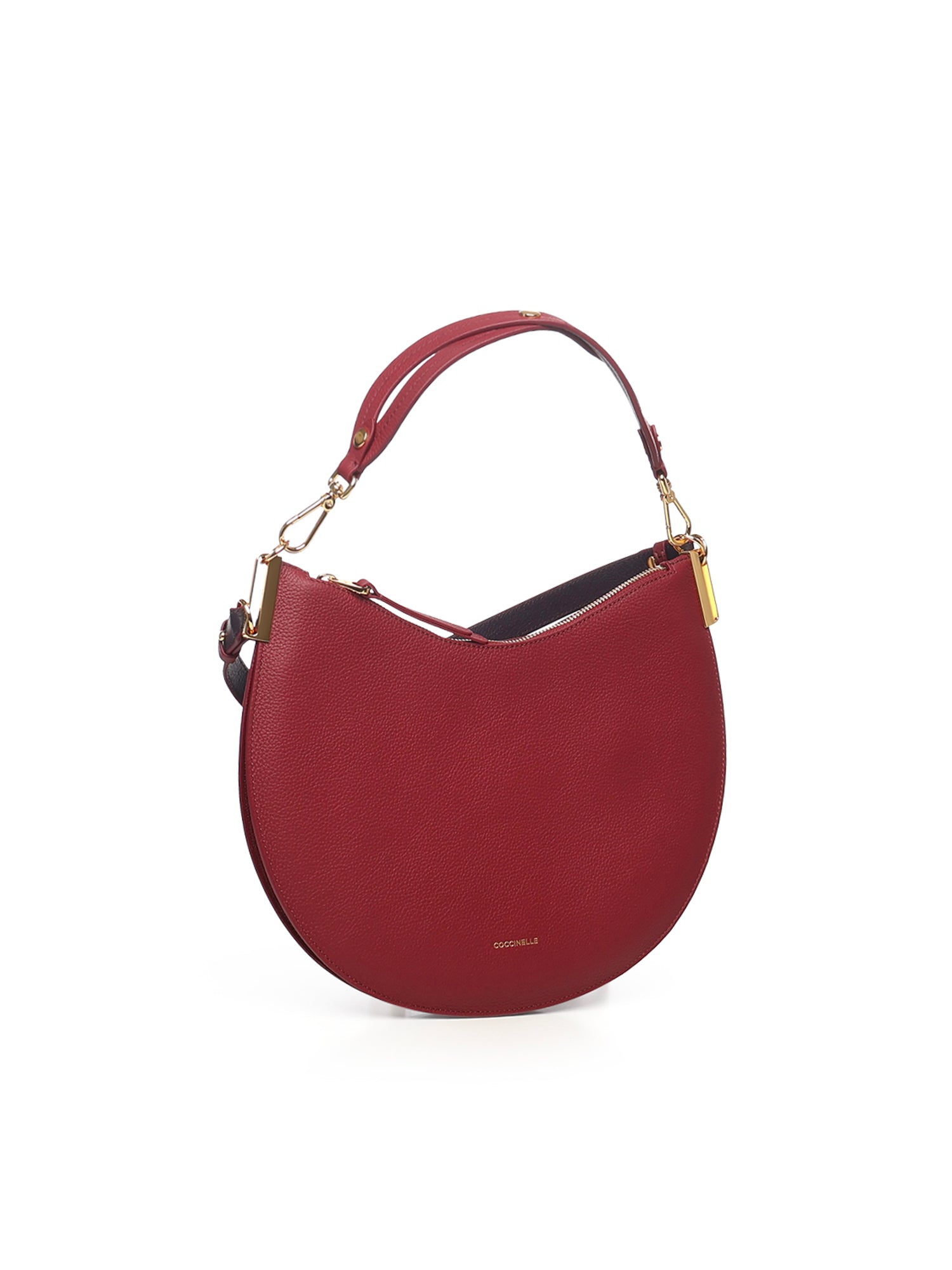 Coccinelle Bags Ribes/prune Cowskin