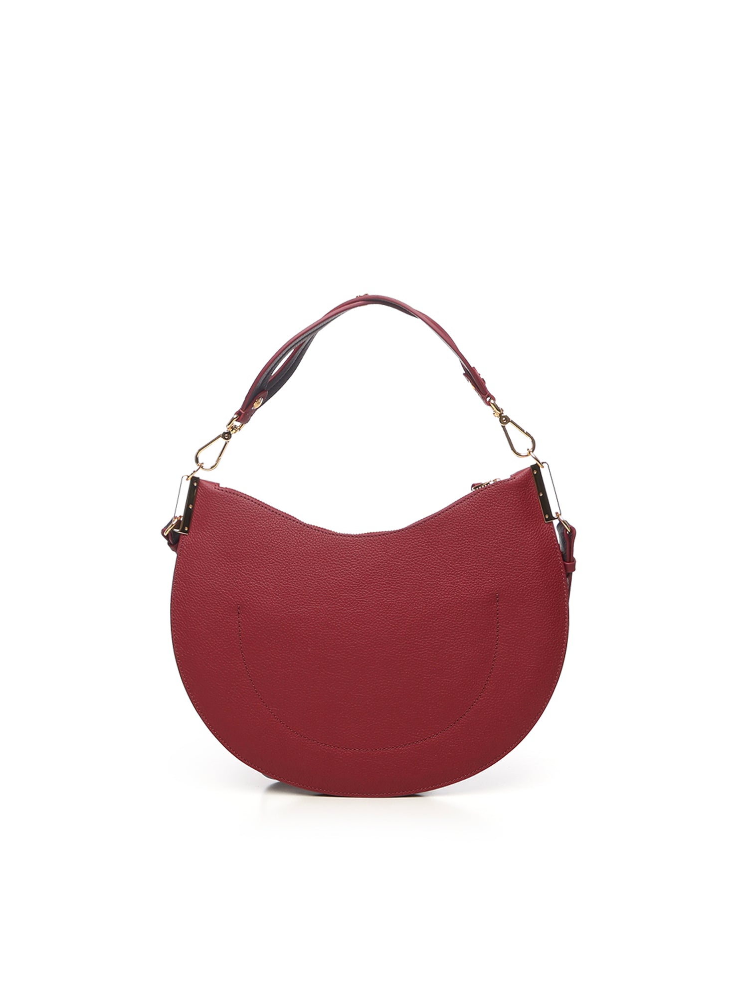 Coccinelle Bags Ribes/prune Cowskin