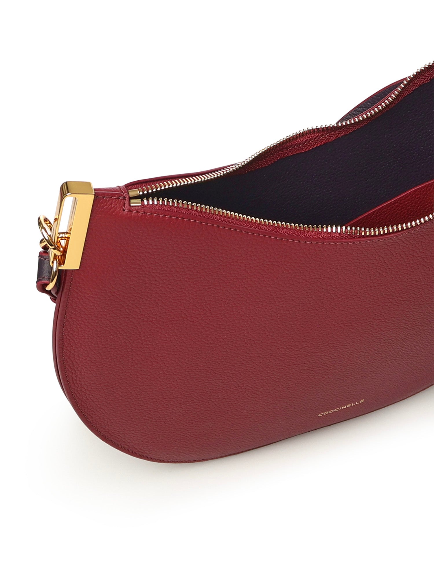 Coccinelle Bags Ribes/prune Cowskin