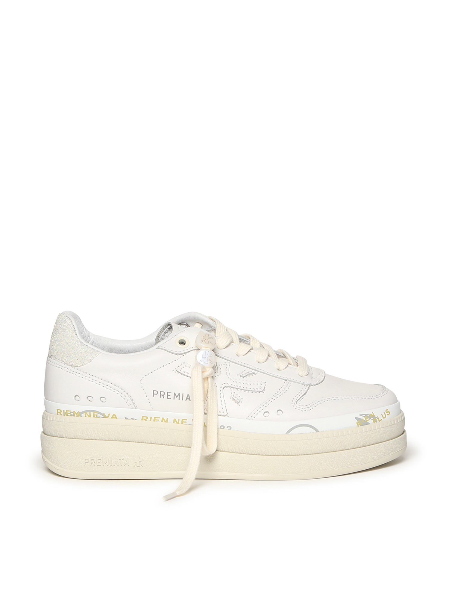 Premiata Sneakers White Calfskin