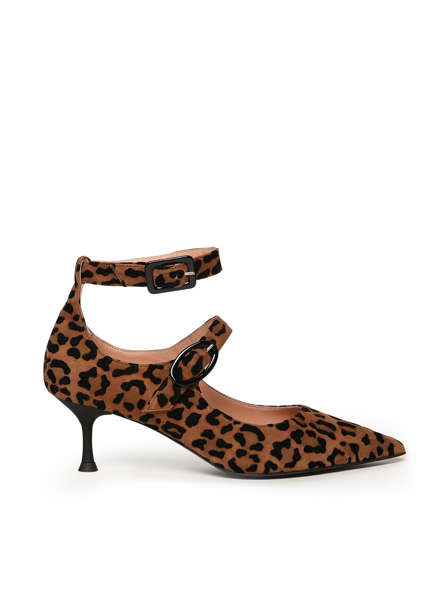 Giuliano Galiano With Heel Brown/black Suede