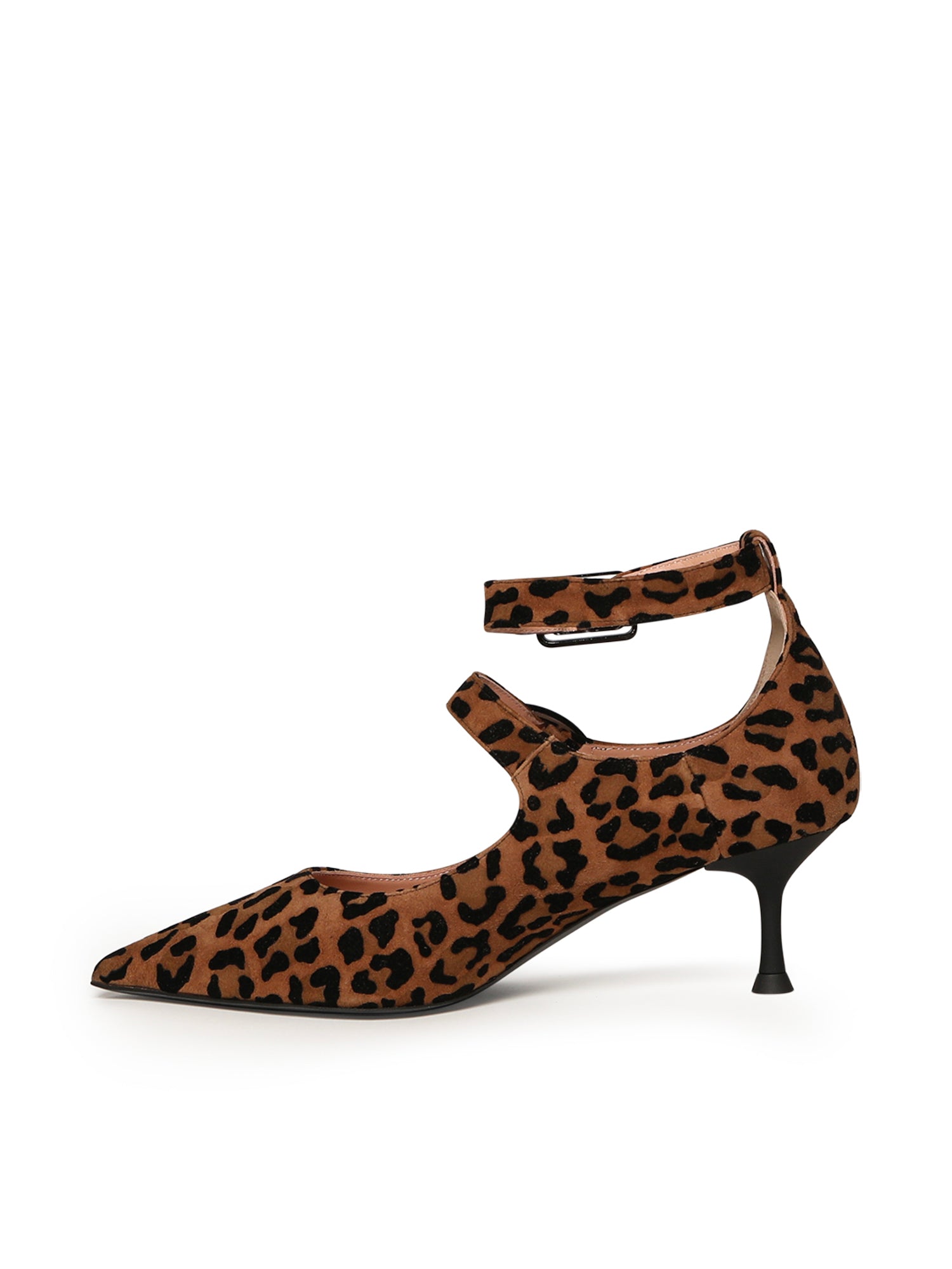 Giuliano Galiano With Heel Brown/black Suede