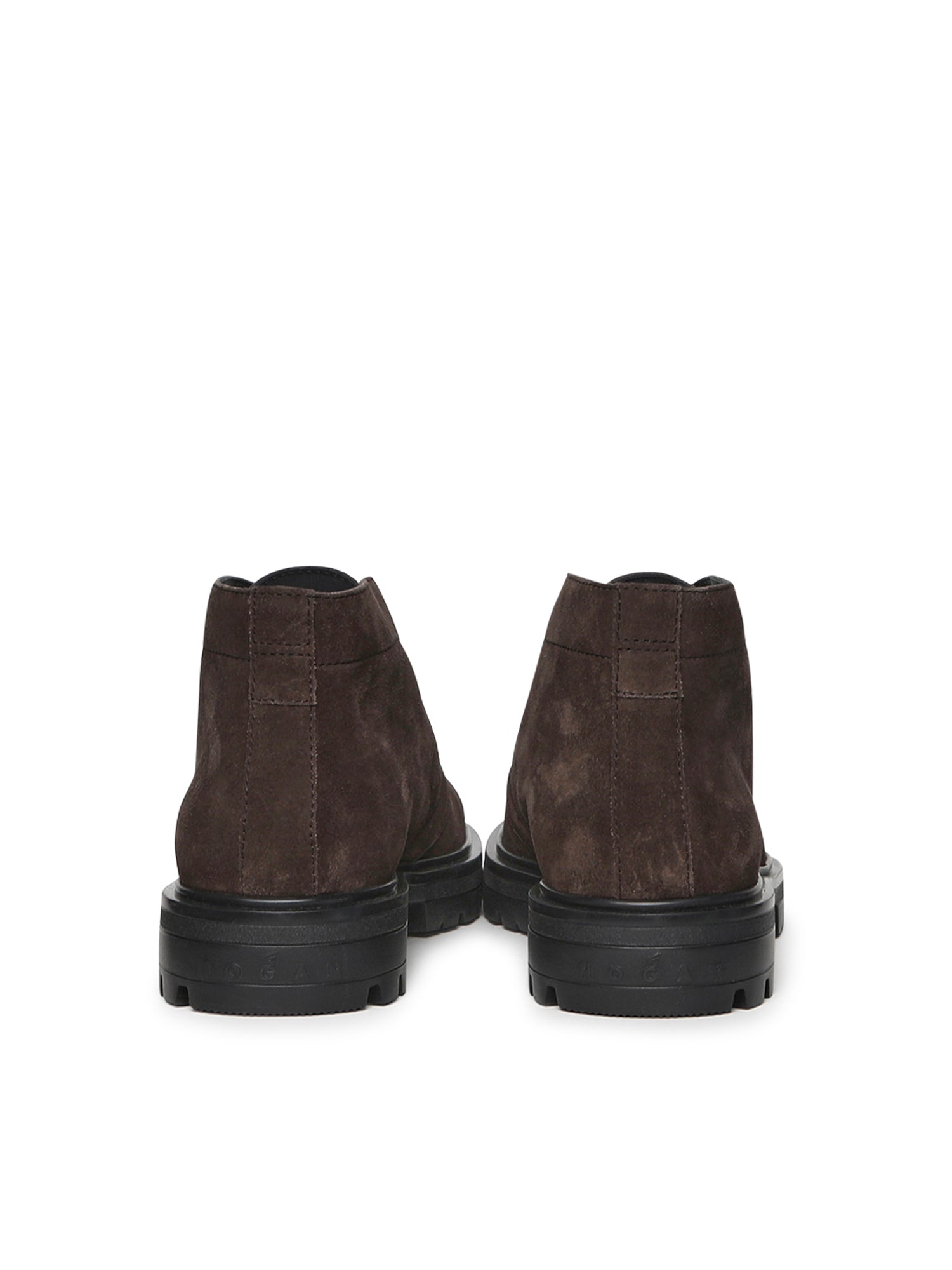 Hogan Sneakers Brown Calfskin