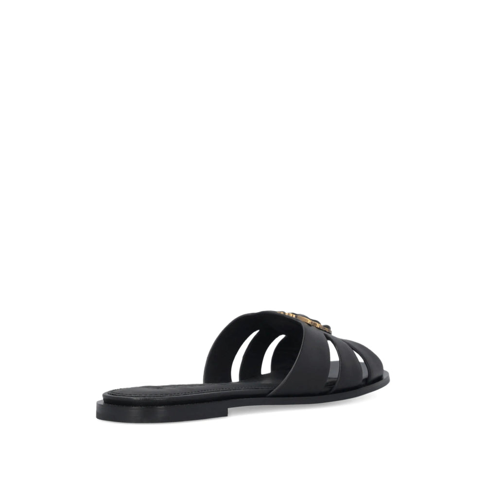 Shoes Pinko Black Calf Leather: 100