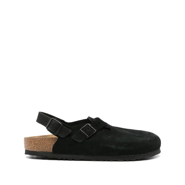 Sandals Tokio Black Suede Flip Flops & Slides