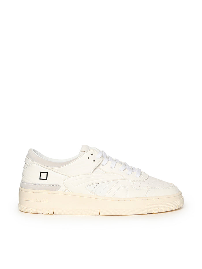 D.a.t.e. Sneakers White Leather
