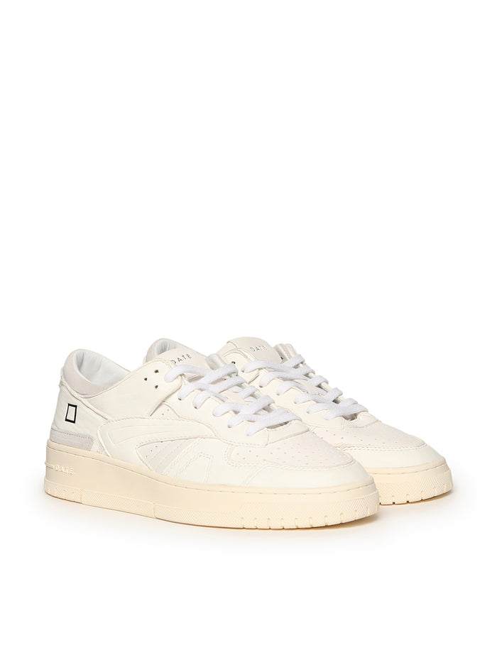 D.a.t.e. Sneakers White Leather